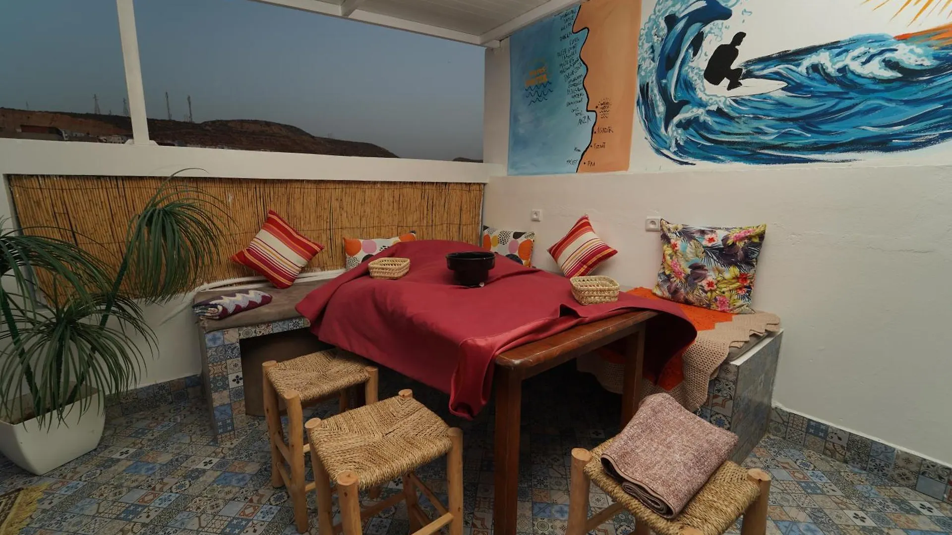 Waves Hunter Surf House Bed & Breakfast Agadir 0*,  Morocco